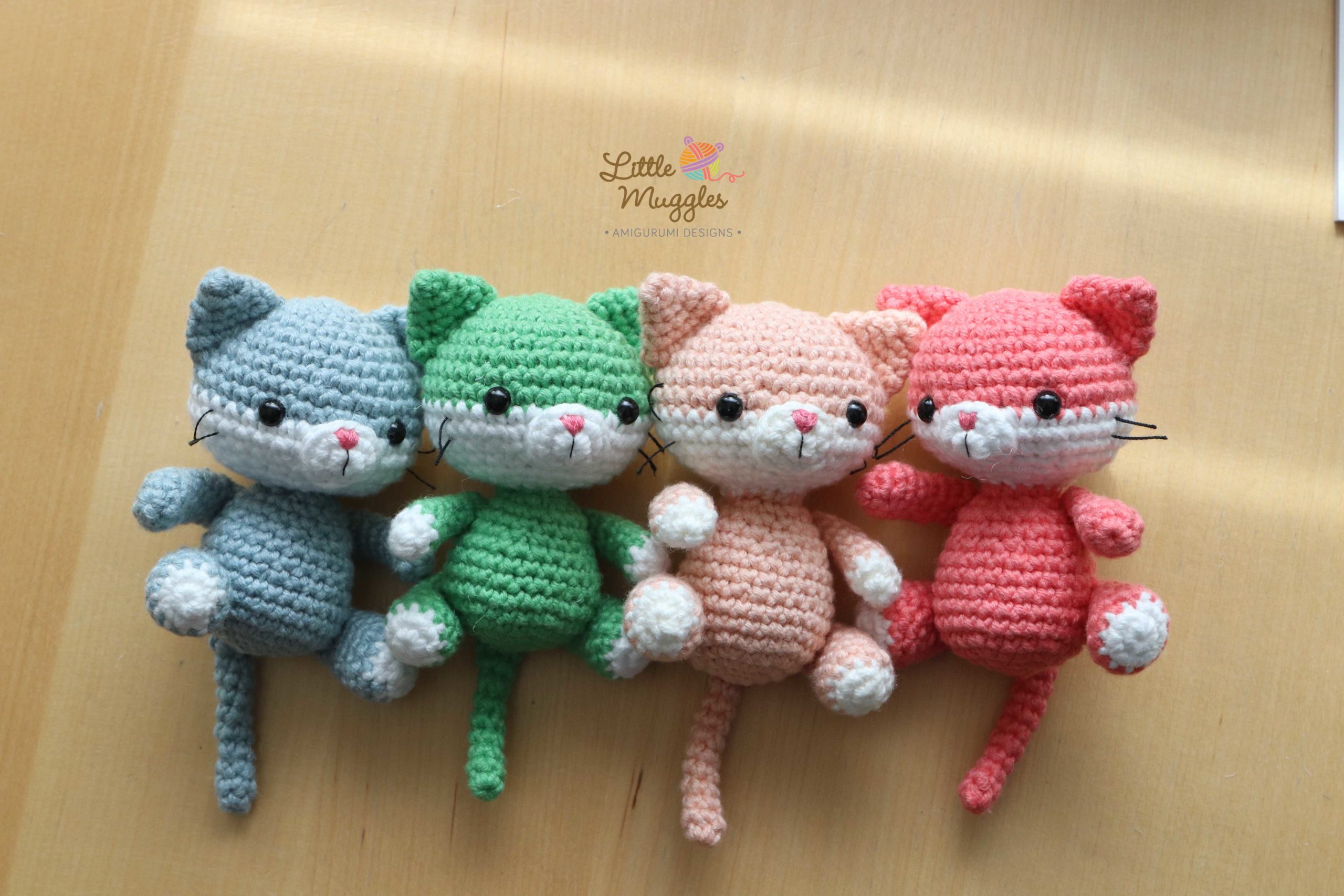 FREE Desk Buddies Kitty the Cat: Crochet pattern